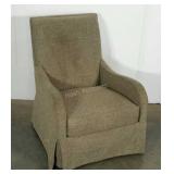Vanguard Furniture upholstered arm chair,
