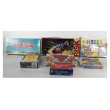 Games, Risk, Life, Monopoly, Guess Who, Anger