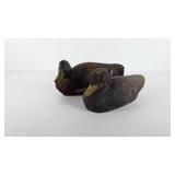 Two decoy ducks, one marked L.L. Bean, 13" and