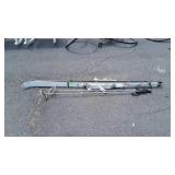 Set of Snow skies with poles