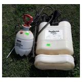 Two Sprayers, gallon tank, and 4 gallon Backpack