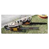 Two Chainsaws, McCullough and Poulan Pro, from