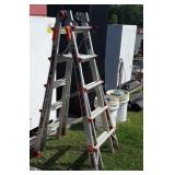Little Giant Ladder system, multi position