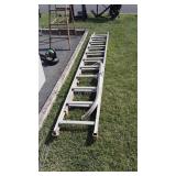 20ft Aluminum extension Ladder with Stabilizer bar