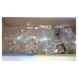 Costume jewelry, gold filled locket necklace,