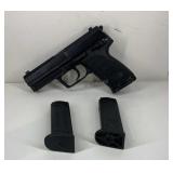 Heckler & Koch model USP 40 caliber pistol.