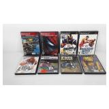 Group of Play Station 2 games, includes