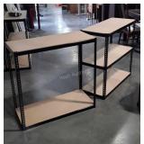 Two pc Shelving Unit. 36x15x36" tall each.