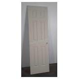 One 24" Interior House Doors, primed, never