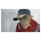 Life size mad farmer dentist, stands 5