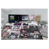 Group of vinyl records, includes Asia, Aja, Spyro