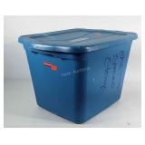 Rubbermaid 18 gallon tote with lid