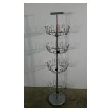 Display rack, 54" tall, adjustable