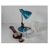 Decor group, weather wall station, desk lamp,