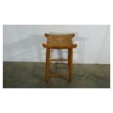 Stool, flat reed splint seat 24" tall
