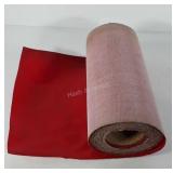 Roll of red formaldehyde like material