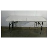 6 ft. molded plastic folding table
