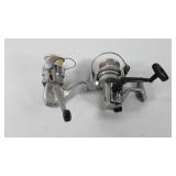 Fishing reels, Daiwa RS 2600 and Quantum Kinetic