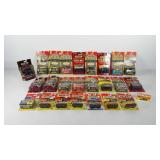 Twenty-five matchbox cars in original packaging,