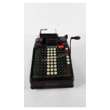 Burroughs adding machine,  keys work, no tape to