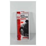 2 auto traction mats with box, unopened