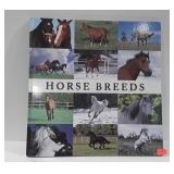 Oversized horse breeds book, 17 x 17