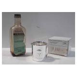 Advertising Gerber baby cup and Porter liniment