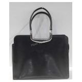 Black briefcase purse, marked Gucci,  non