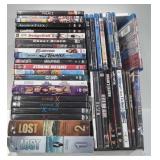 Over 30 DVDs some titles include Brokedown