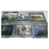 Seven Mort Künstler Civil War calendars, 1994,