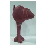 13 inch tall dog figure