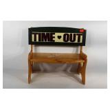 Time Out chair, wooden child