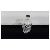 Crystal Head Vodka bottle, glass skull