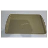 Pampered Chef stoneware baking pan, 11 x 18