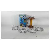 Gardening group, Aqua Globes, hummingbird feeder,