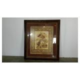 Large framed art, statement piece, 4