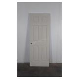 One 30" Interior House Doors, primed,80" tall