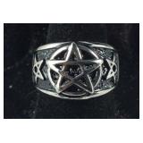 Size 7 stainless steel ring
