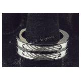 Size 11 stainless steel ring