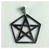 Stainless steel star pendant