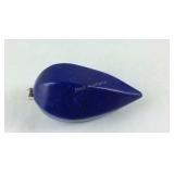 Sterling silver lapis lazuli pendant 139.00ctw