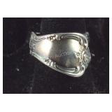 Vintage WMA Rogers Oneida Spoon Ring   size 6