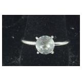 Solitaire CZ Engagement Ring size 9