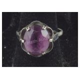 Vintage Stone Ring,  4.4 grams  Sterling
