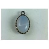 Authentic Pandora Blue Chalcedony Pendant,  3