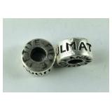 2 Charms: Granddaughter & Soul Mate,  8.1 grams