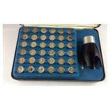 Franklin Mint Presidential Mini Coin Set First