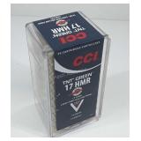 50 cartridges CCI TNT green 17 HMRC lead free