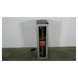 Haier wine cellar, new, 18 x 11 x 40, scratched