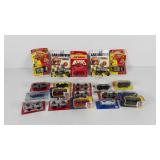 Die cast cars, twenty, all unopened, but many of